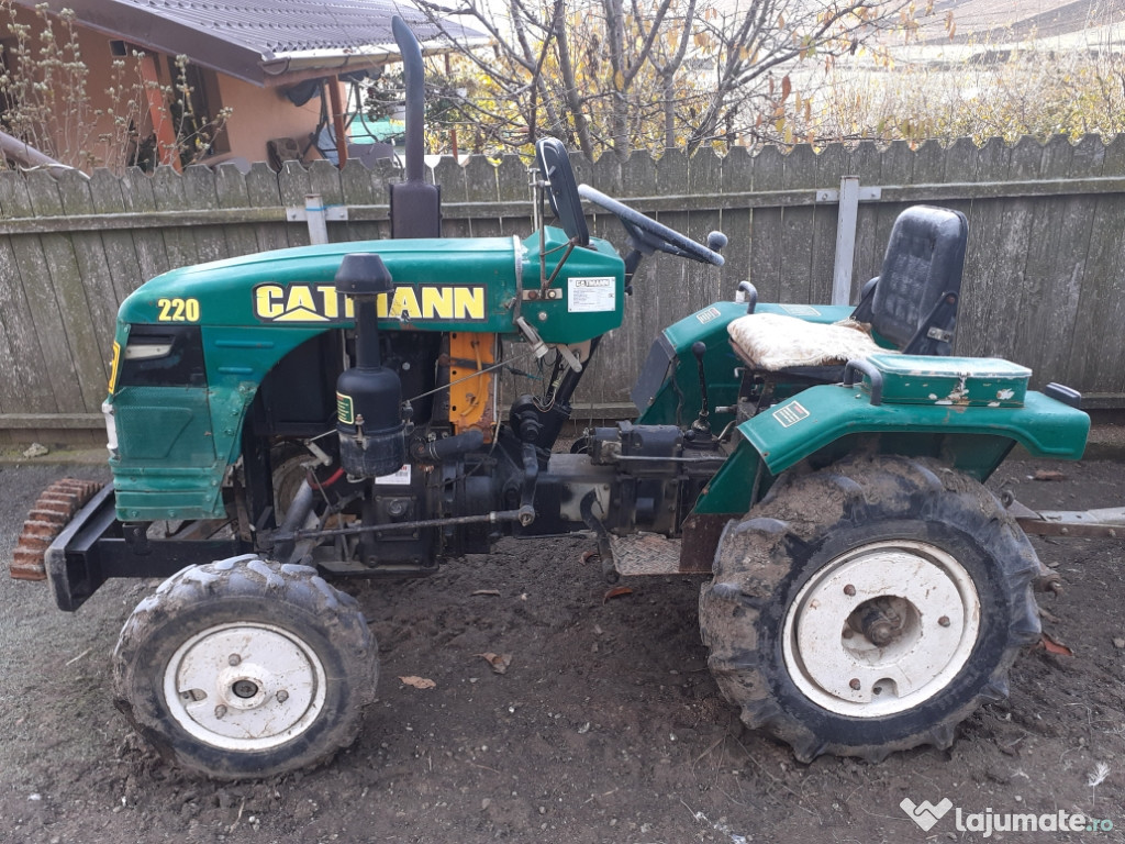 Tractor catman 20cp este cu motor yanmar am cauciucuri noi