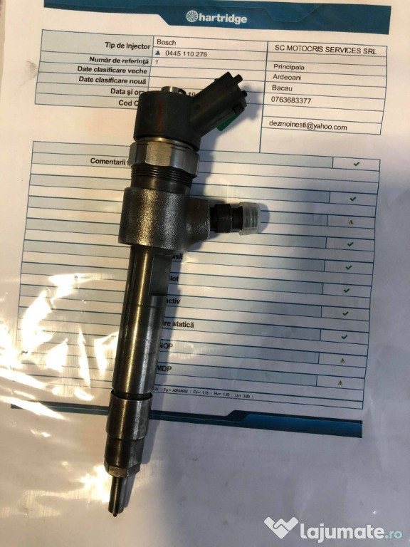 Injector Opel/Fiat, 1.9CDTi 90-120CP, Cod: 0445110276