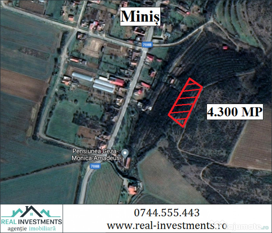 Teren 4.300 mp. in Minis - ID : RH-26414-property