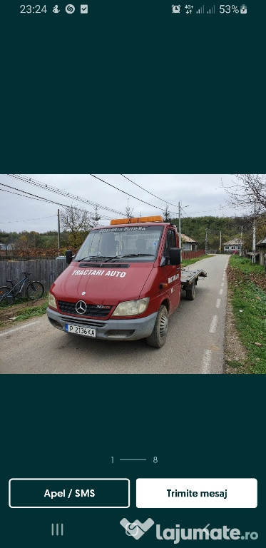 Tractari Auto , Asistenta Rutiera, Platfotma auto