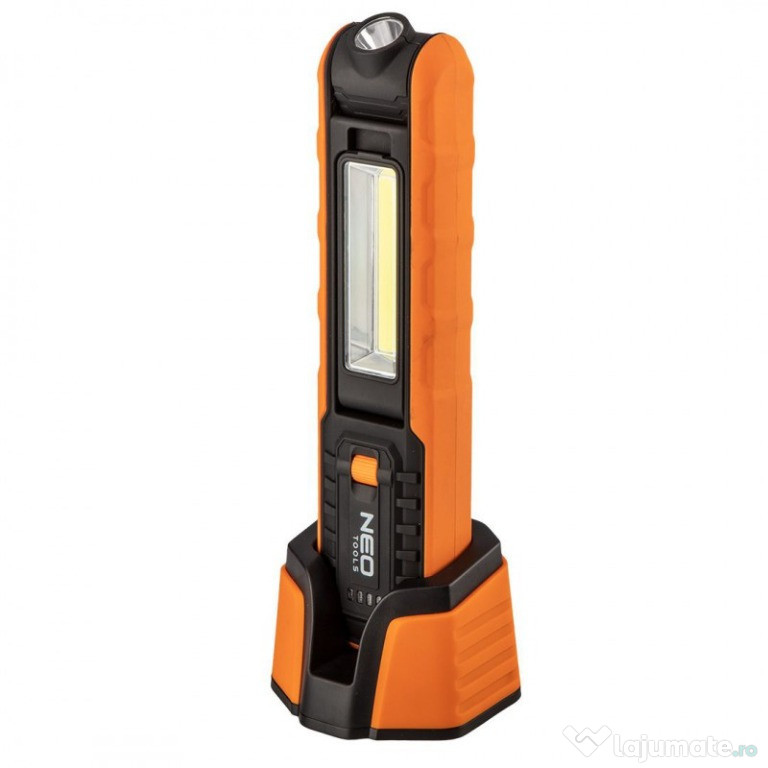 Lanternă de atelier reîncărcabilă, 500lm, LED COB + SMD, Neo