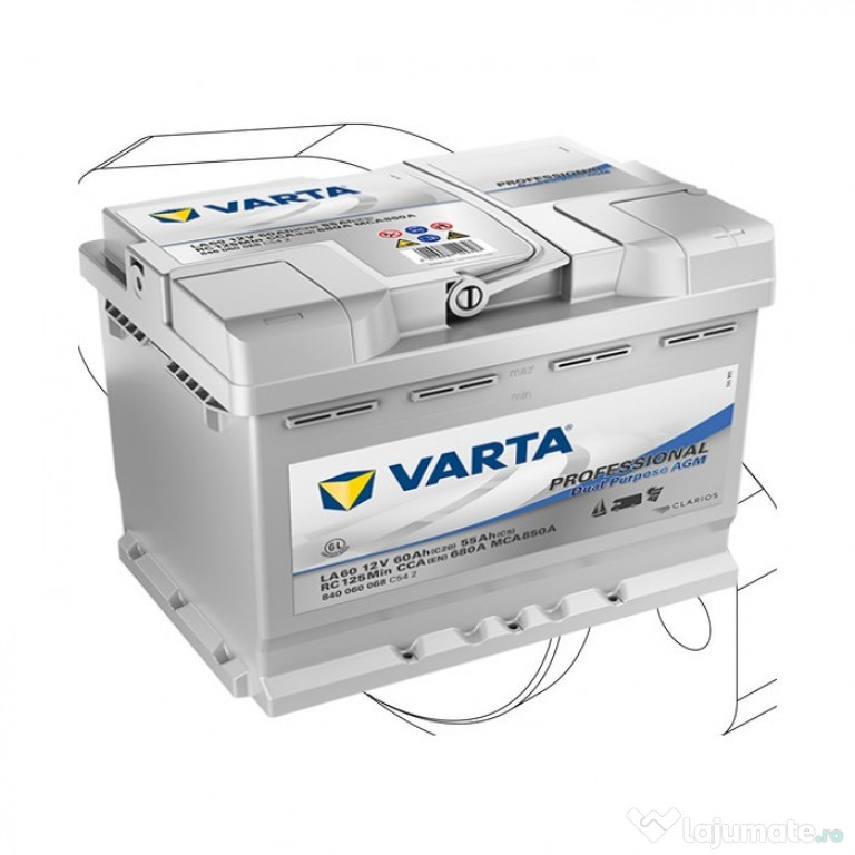 Varta profesional dual, acumulator