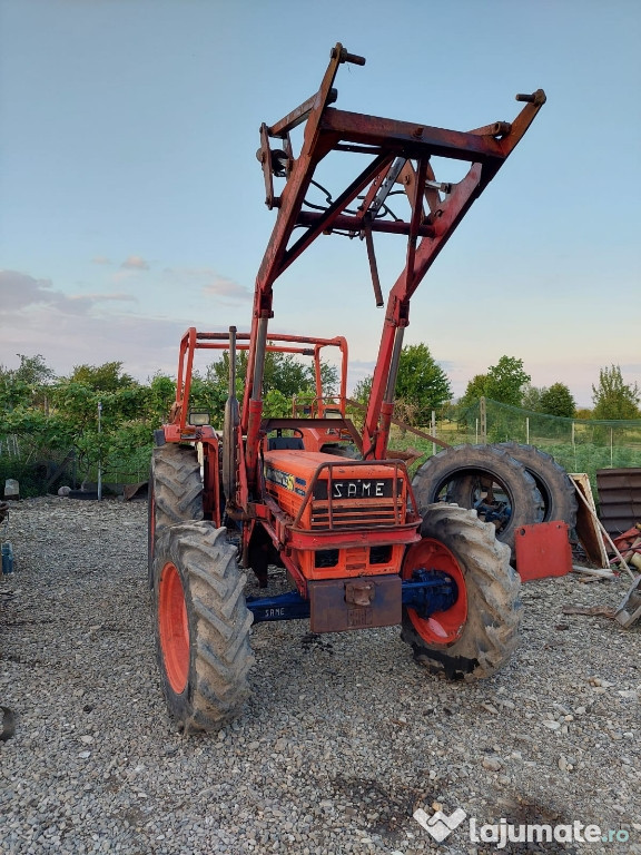 Tractor Same Minitaurus 4x4 60 cp incarcator frontal