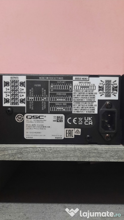 Amplificator QSC 1644