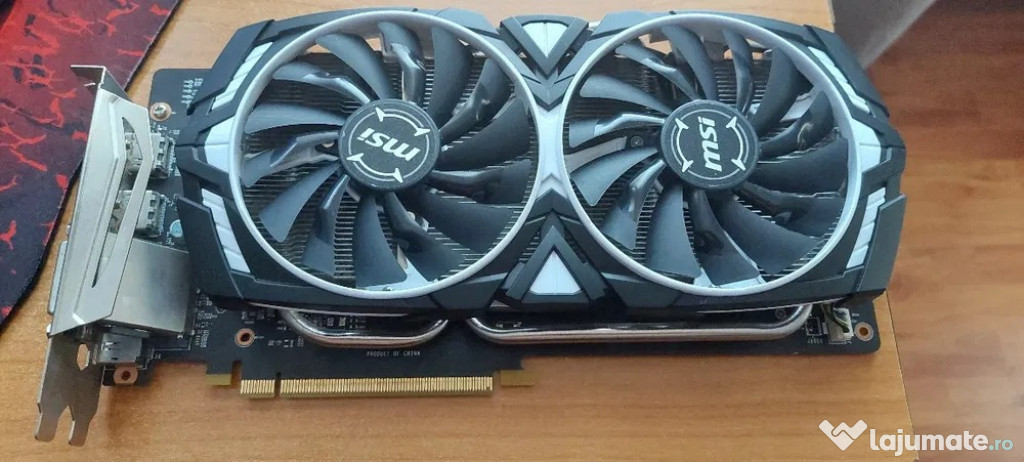 Placă Video Nvidia GeForce 1060 T. I 3 GB 192 bus