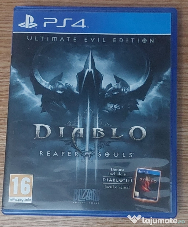 Joc CA NOU PS4 Diablo 3 + ITEM SPECIAL: Infernal Pauldrons