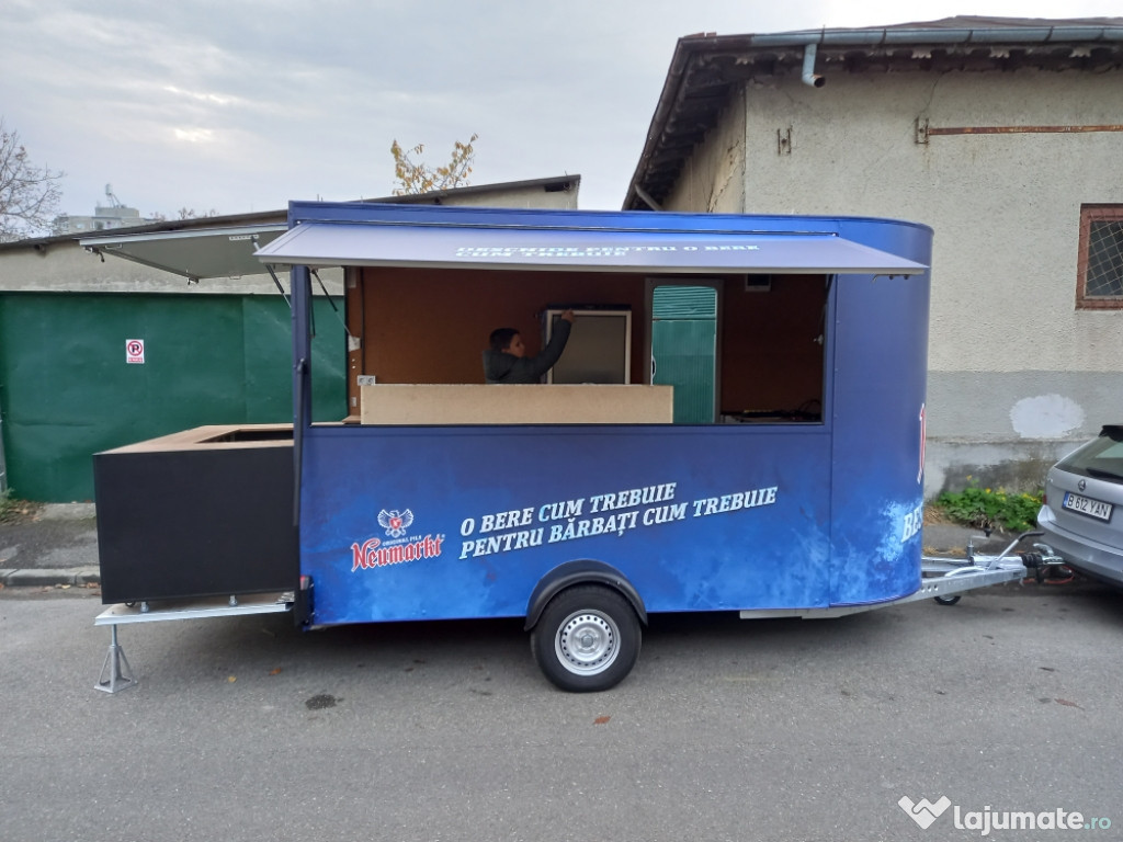 Rulota comerciala, complet echipata (noua)