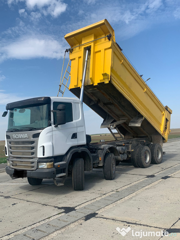 Scania 8x4 basculabil