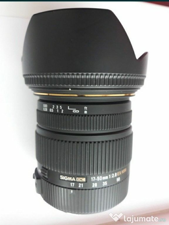Obiectiv Canon SIGMA 17 - 50 1:2,8 EX DC OS HSM