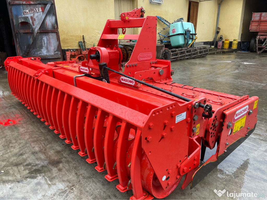 Freza maschio gaspardo 3 metri grapa rotativa