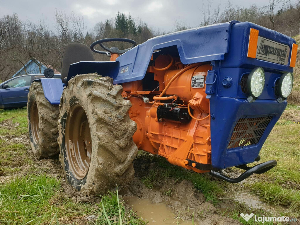 Tractoras pasquali 4x4 doua prize putere