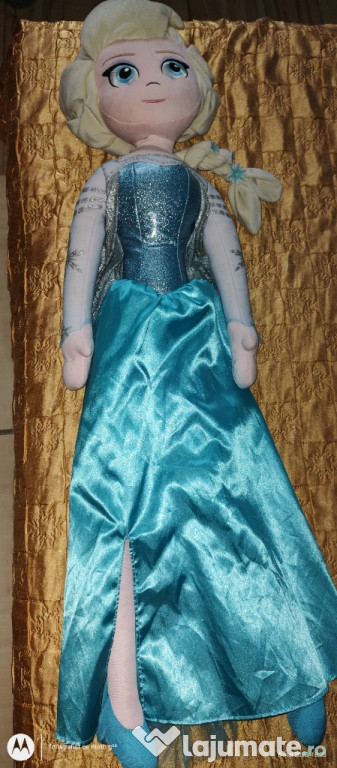 Jucărie de pluș interactiva Disney Frozen 2,Elsa Muzicala 80cm noua