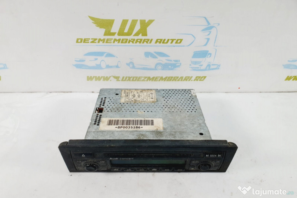 Radio cd mp3 player 8p0035186 Audi A3 8P [2003 - 2005]