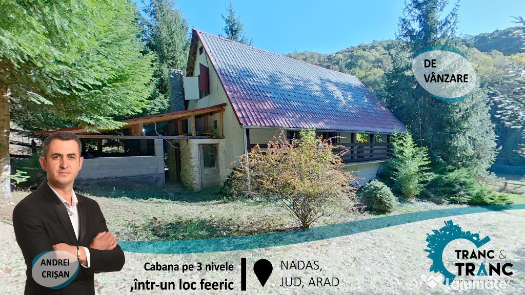 Cabana exclusivista pe 3 nivele,într-un loc feeric(ID:29055)