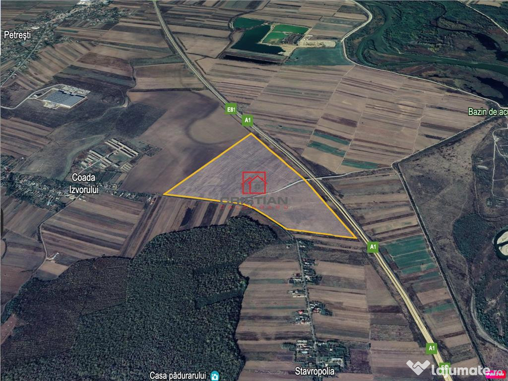 Teren agricol Gaiesti - Petresti - A1KM67, Dambovita