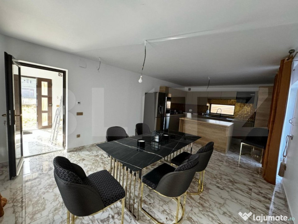 Casă individuală, 3 camere, 2000mp teren, zona Mihalț