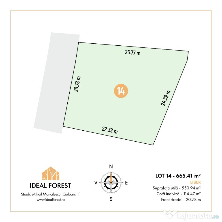 Ideal Forest - LOT 14 - 665.41 m2