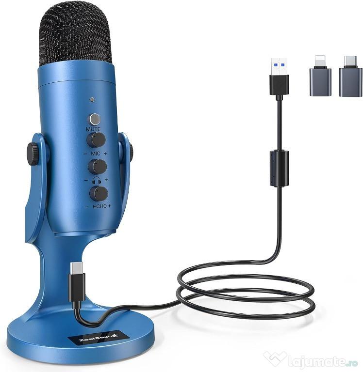 Microfon pentru PC , Albastru