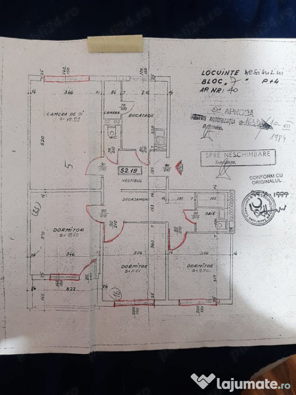 Apartament 4 camere Gorjului