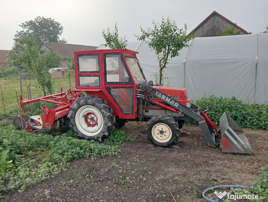 Vând tractor Yanmar 4x4 25cp