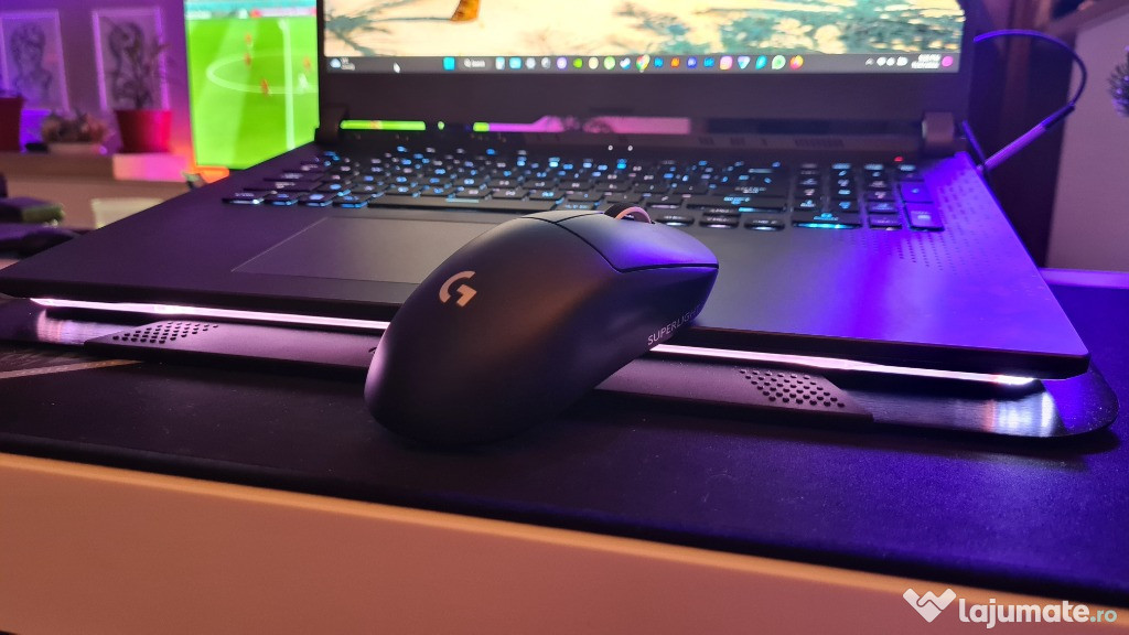 Mouse gaming wireless Logitech Pro X Superlight senzor LightSpeed Hero