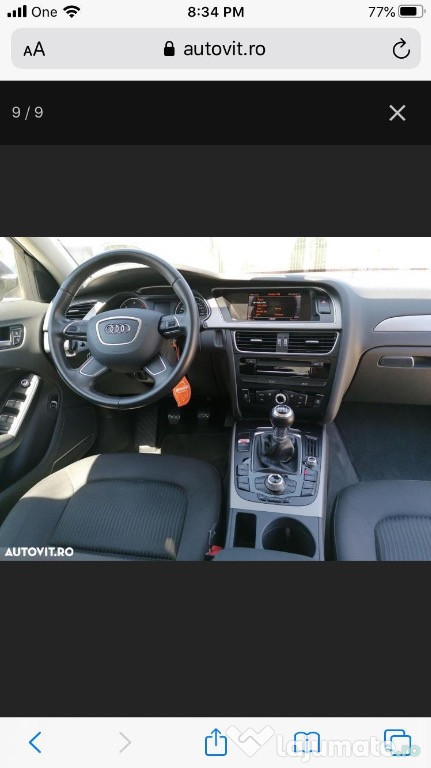 Vând Audi A4 2014