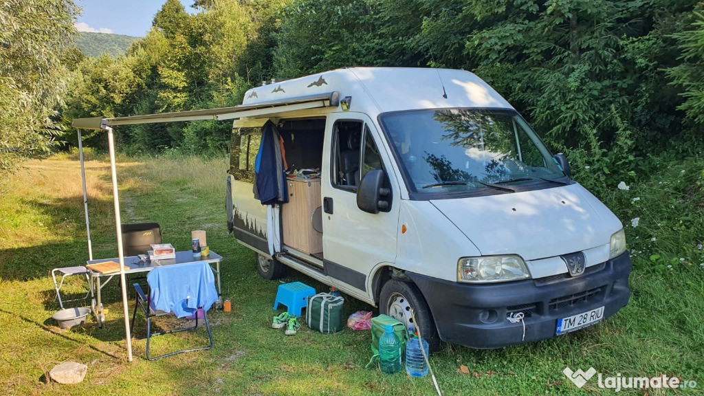 Vand autorulota Peugeot Boxer - camper