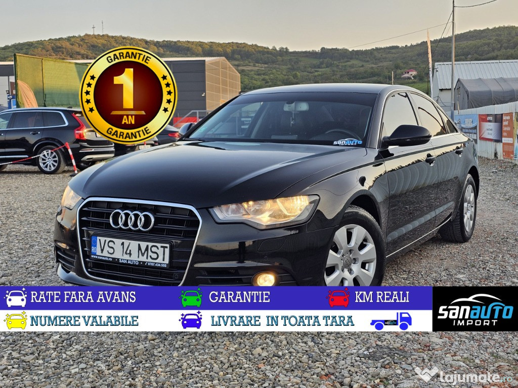 Audi A6 / 2013 / 2.0 TDI / 177 CP / GARANTIE 12 luni / RATE fara avans