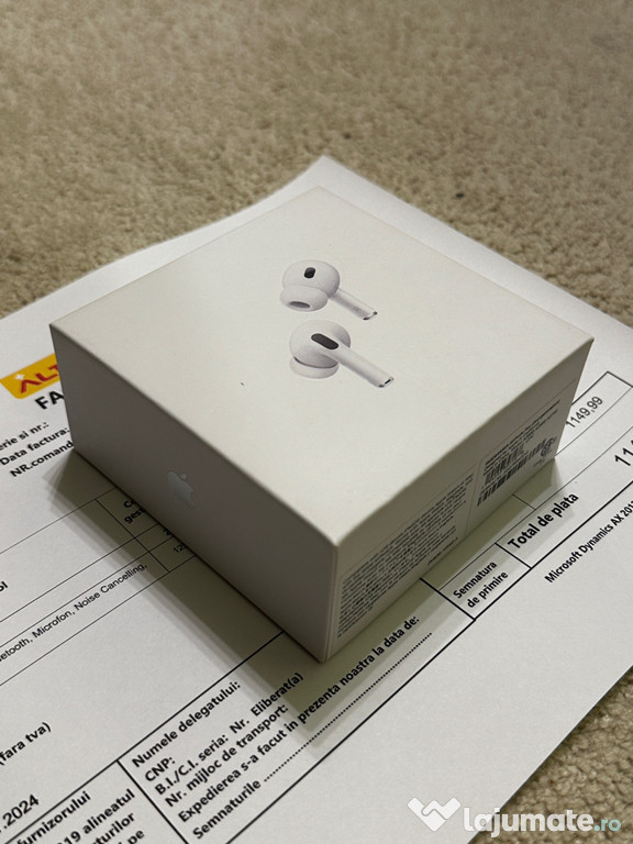 Casti Apple Airpods Pro 2 Originale/Sigilate cu factura