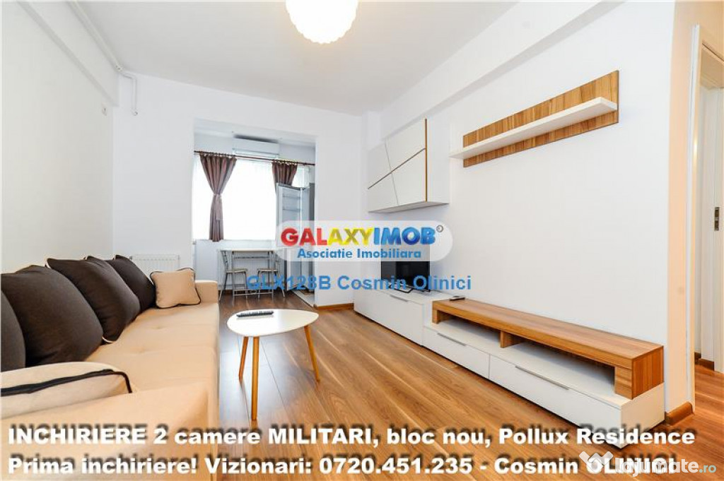 2 camere bloc nou Militari, Pollux Residence