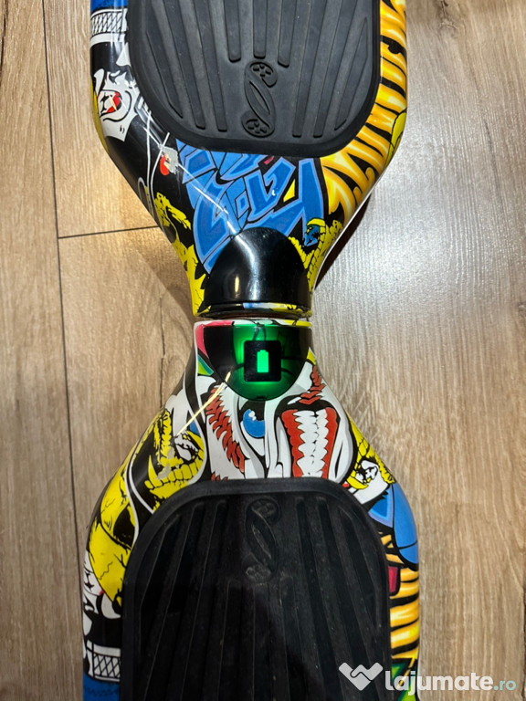 Hoverboard multicolor cu leduri