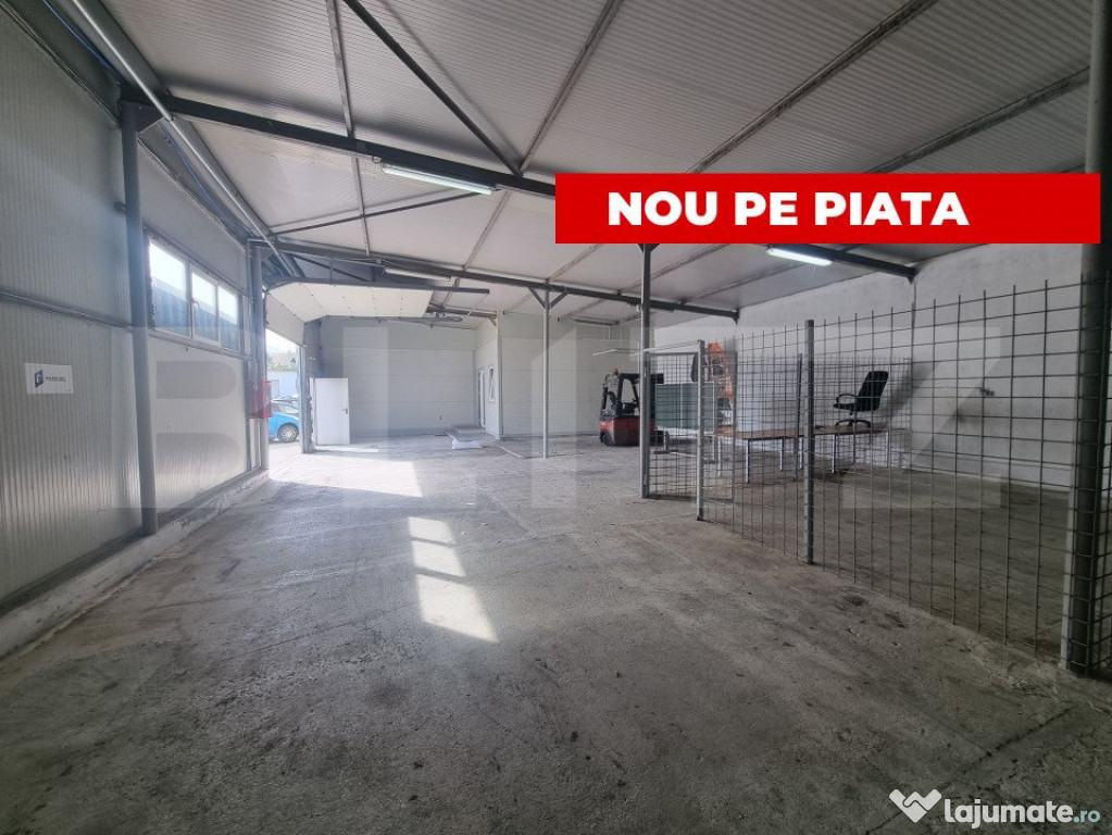 Hală de de închiriat cu birouri în Bartolomeu 310 mp