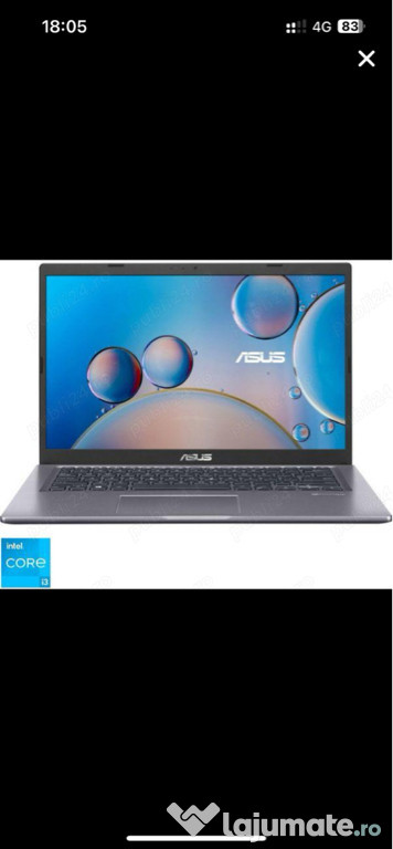 Laptop Asus X415EA, ultraportabil, 12GB RAM, 512 GB SSD