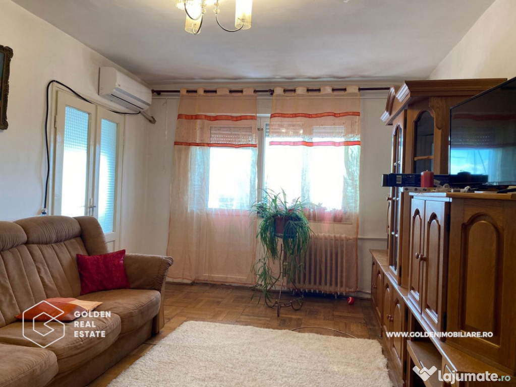 Apartament 2 camere, semidecomandat, zona Lebada- Vlaicu