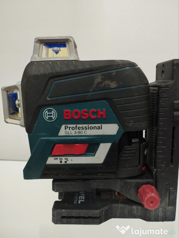 Vând laser BOSCH GLL 3-80C PROFESIONAL