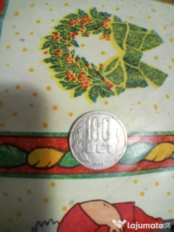 Moneda 100 lei 1992