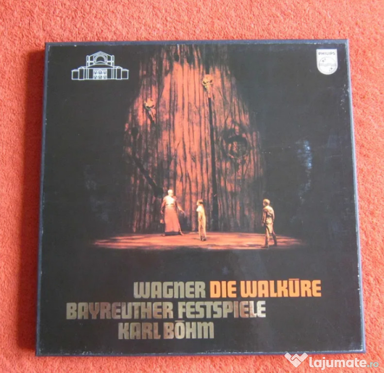 Vinil rar Wagner Die Walkure dir. Karl Bohm 4LP Festival Bayreuth