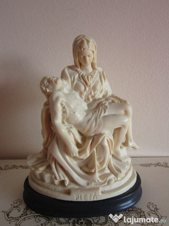 Cadou rar Pieta sculptura Santini1960 replica licenta,semnata,colectie