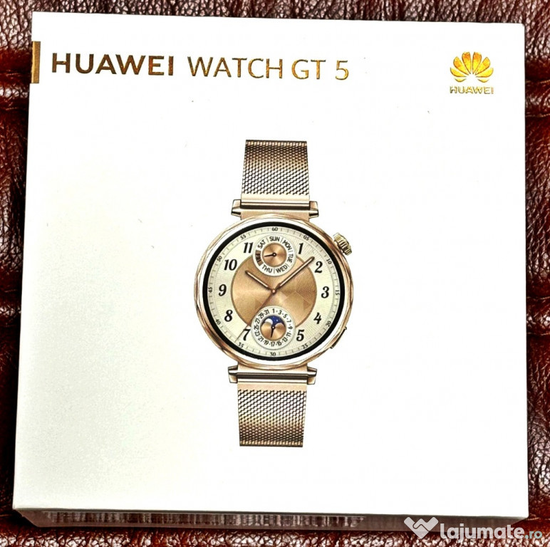 Huawei Watch GT 5 Gold 41mm, nou, garantie