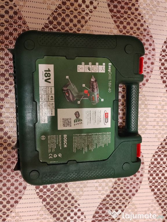 Sigilat! Bormasina Bosch EasyDrill 18 V