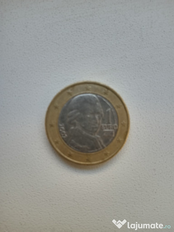 Monedă 1 euro 2002 Austria pentru colectie