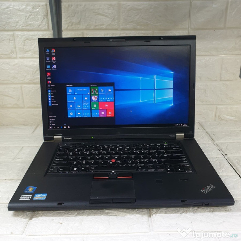 Lenovo i7 3610QM - 16G RAM - SSD 480G - FULL HD - RGB - W10