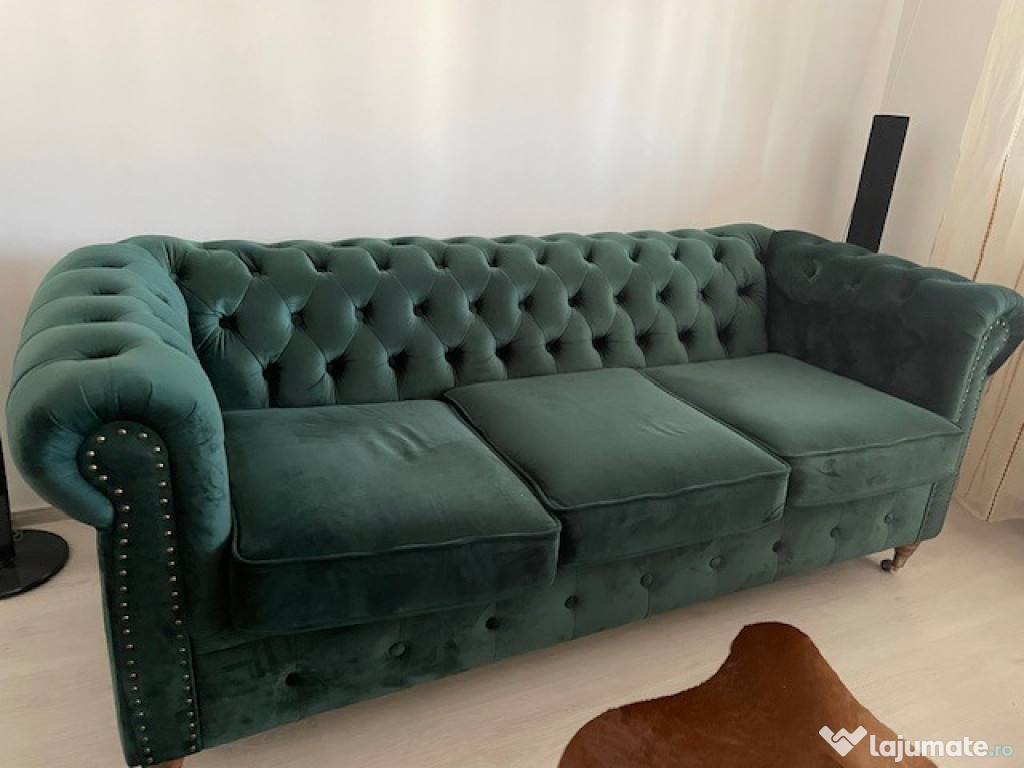 Canapea Chesterfield - stare excelenta