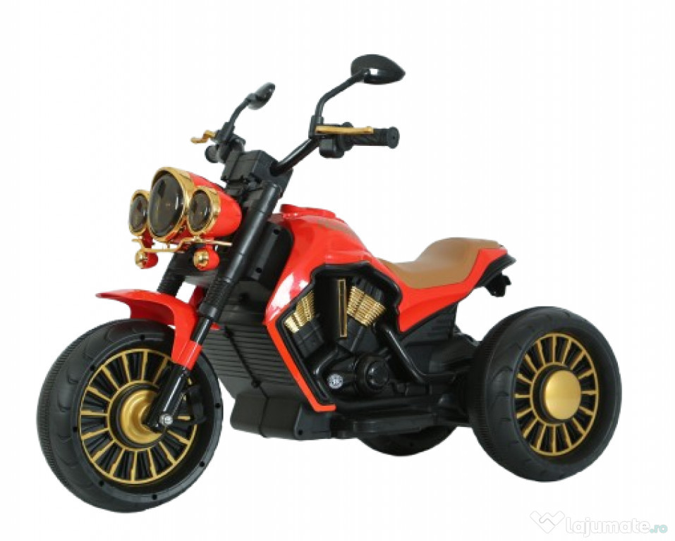 Motocicleta electrica cu 3 roti Kinderauto BJDL2388 2x 35W 6V RC