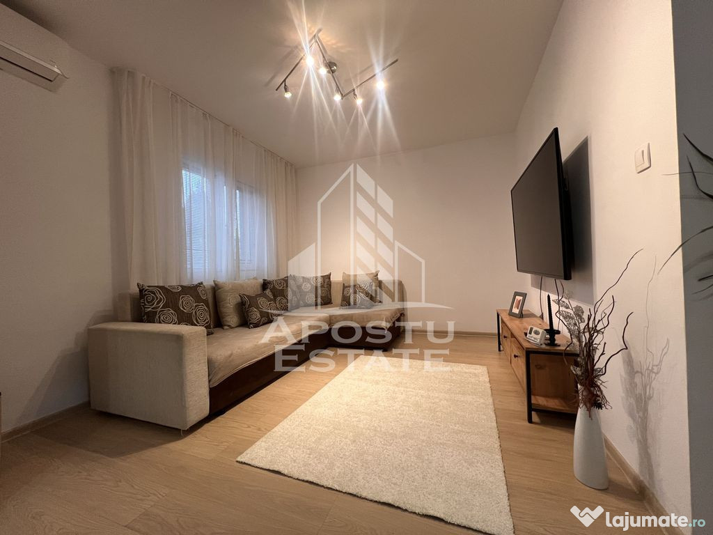 Apartament cu 3 camere, parter, loc de parcare, zona Braytim