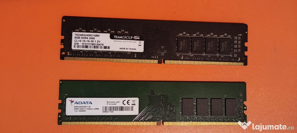 DDR4 16GB (2x8GB) 2400 MHz