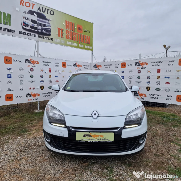 RENAULT MEGANE-1.5 DIESEL-2012-RATE FIXE-GARANTIE