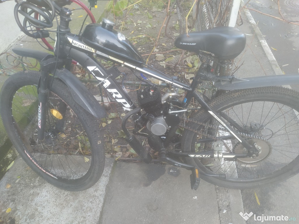 Bicicletă cu motor 49cc 2timpi