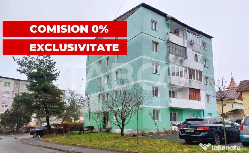 Apartament de vanzare 53 mp 3 camere etaj 3 zona Stejarului