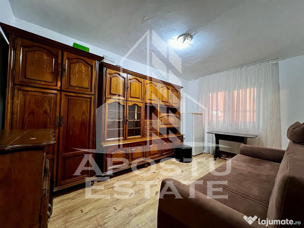 Apartament cu o camera, zona Sagului